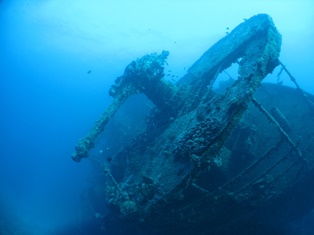 Thistlegorm Stern:(c) Iain Crampton